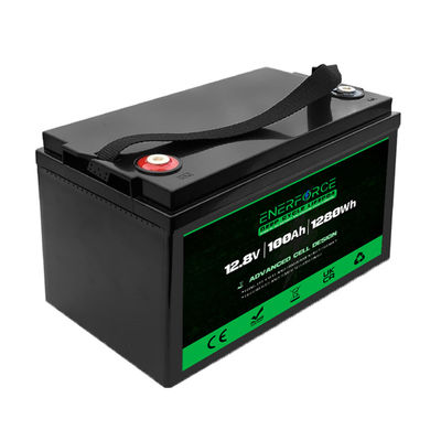 品質  Enerforce 12V 100Ah Lifepo4 Battery Pack Rechargeable For Home Solar Storage System 工場
