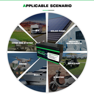 10h 24V LiFePO4 バッテリー 深循環 リチウム バッテリー 太陽光発電