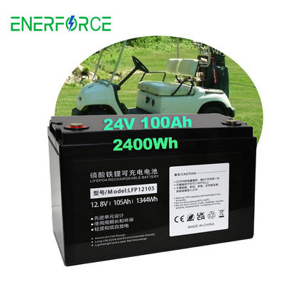 エナフォース ボートゴルフカート バッテリー 24V 100ah Lifepo4 LFP バッテリーパック