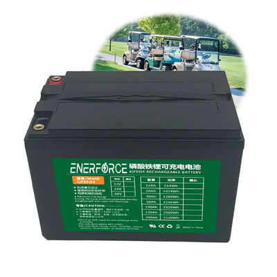 48V 100Ah ゴルフカート バッテリー リチャージ可能な Lifepo4 リチウムイオン リン酸電池