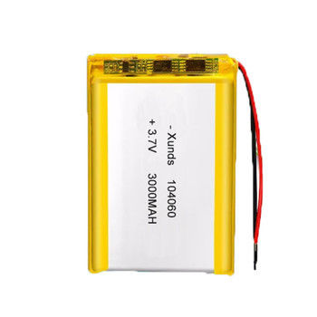 OEM リチウムポリマー LIPO バッテリー 3.7V 480mAh 800 サイクル 762924P-1S1P