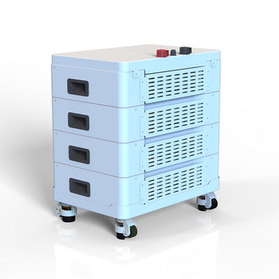 ネットワーク外住宅用エネルギー貯蔵システム 51.2V 10KW 20KW 積み重ねたリチウム電池パック