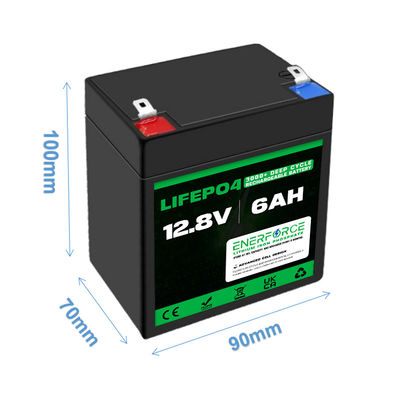 12V 6Ah Lifepo4 バッテリーパック フィッシュファインダー キッズ スクーター 玩具 パワーホイール