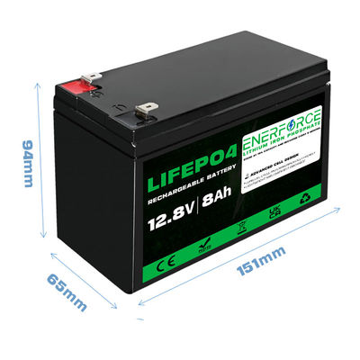 8Ah 12V LiFePO4 バッテリー 太陽光と風力発電システムとUPSバックアップ