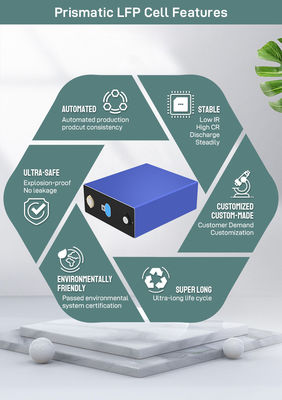 EVE Lifepo4 3.2V 304AH リチウム鉄リン酸 LFP バッテリー 太陽光発電のための4000サイクル