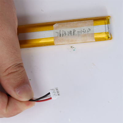 OEM 28g LIPO リチウムポリマーバッテリー 3.7V 1050mAh 工業用