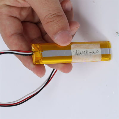 OEM 28g LIPO リチウムポリマーバッテリー 3.7V 1050mAh 工業用