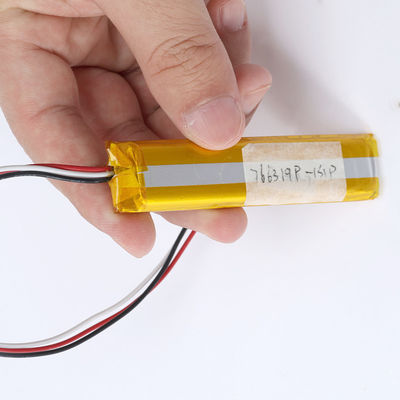 リポ3.7V リチウムポリマー充電電池 1050mAh 消費者電子機器用
