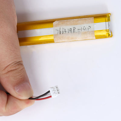 リポ3.7V リチウムポリマー充電電池 1050mAh 消費者電子機器用