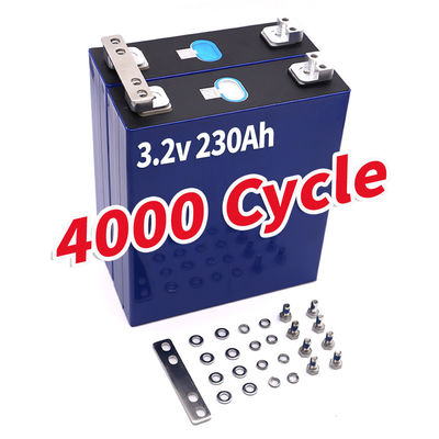 3.2V 230ah LiFePO4 プリズマ細胞 ディープサイクル リチウム鉄リン酸電池