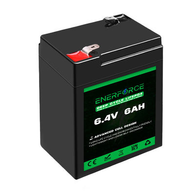 6.4V 6Ah 8Ah リチャージ可能なライフポ4 バッテリーパック 32650/32700