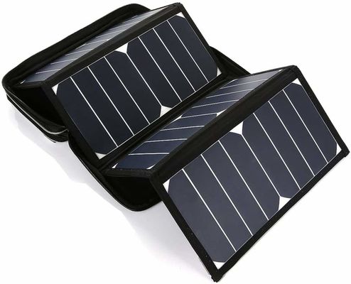 26W 太陽光 折りたたむ ソーラーパネル キャンプ 旅行 緊急充電器