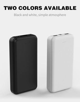 OEM リチャージ可能な携帯USB電源バンク 20000mah 高容量 LEDディスプレイ