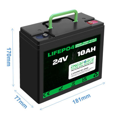 24V 10Ah LFP Lifepo4 バッテリー モビリティ用 スクーター ゴルフカート バギー ゴーカート