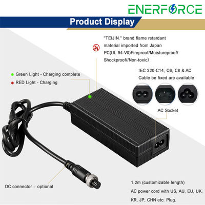 モーターサイクルの電動スクーター 12V 24V 36V 48V 60V リチウムバッテリー充電器