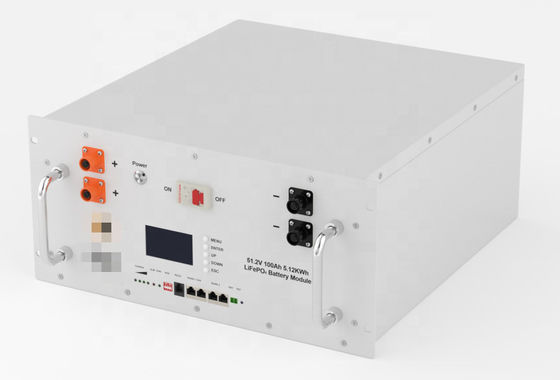 100Ah 48V LiFePO4 バッテリー 5120Wh 51.2 V リチウムイオン バッテリー 電源システム用