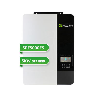 5kVA 5kWの太陽光パネルシステムのためのGrowatt SPF3500ES SPF5000ES 48Vオフグリッドソーラーインバーター