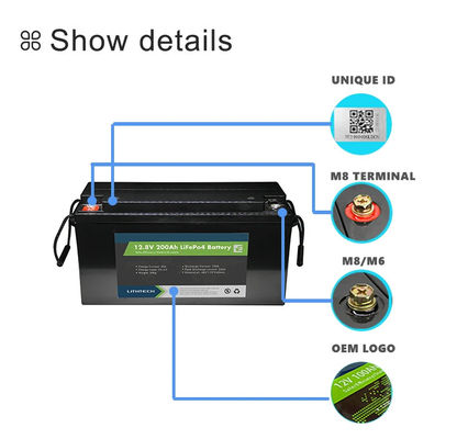 12v 24v 100ah 120ah 200ah 300ah ライフポ4 ブルートゥース 鉄リン酸電池 100Kwh リチウムパック ブルートゥース